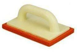 FRATTAZZO GOMMA PIUMA ARANCIO 21X15 BASE POL.