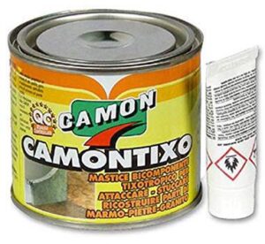 MASTICE PER MARMO CAMONTIXO ML 500 CON CATALIZZATORE ML 5