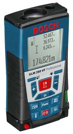 RILEVATORE DIST. LASER BOSCH GLM 250 VF PROF