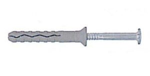 TASSELLO NYLON BORDO SVASATO 6X40 VITE 3,8X45