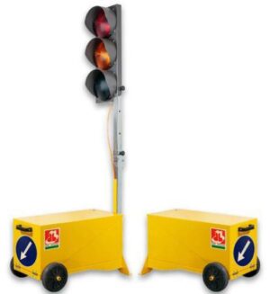 SEMAFORO MOBILE ECO-LED RICHIUDIBILE