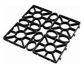 GRIGLIATO GEOFLOR CM 50X50X2,4 (4 PZ.=1 MQ.)