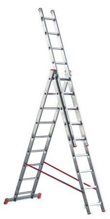 SCALA ALLUMINIO MT 3,70 X 3 TRONCHI