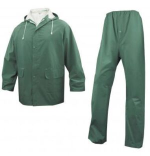 COMPLETO IMPERMEABILE VERDE