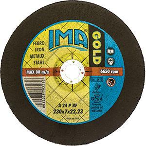 DISCO ABRASIVO GOLD TAGLIO FERRO ø350X3X25 MM