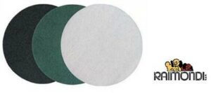 DISCO FELTRO PER SUPERTITINA ø406 MM ART.170 BIANCO