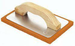 FRATTAZZO GOMMA PIUMA ARANCIO 21X15 BASE ALL.