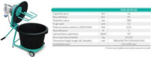 MESCOLATRICE IMER MIX 60 PLUS