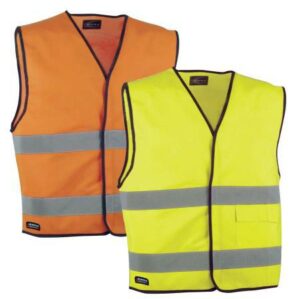GILET DRIVER ALTA VISIBILITA' 120GR/MQ ARANCIONE