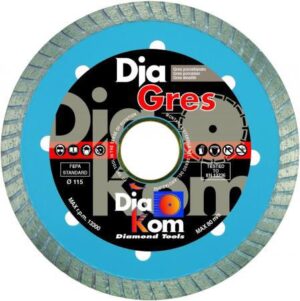 DISCO DIAM. ø115 CC DIATURBO SPECIAL GRES LINEA SILVER