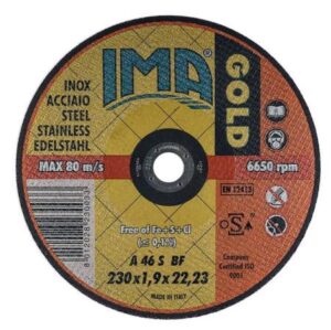 DISCO TAGLIO METALLO ø230X1,90 MM