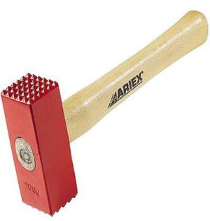 BOCCIARDA DENTATA C/MANICO GR. 1000