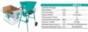 MESCOLATRICE IMER SPIN 15A
