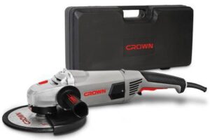 SMERIGL. ANG. CROWN 2200W 230MM IN VALIGETTA PLASTICA CT13500-230S BMC
