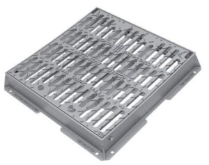 GRIGLIA GHISA CONCAVA MCP MICHELANGELO MM 600X600 D400