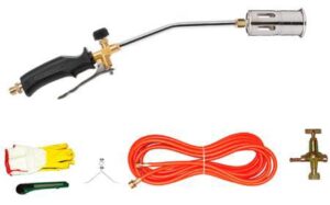 KIT LANCIA GAS C/LEVA A/R MM 60 CON TUBO MT 5