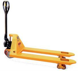 TRANSPALLET MANUALE KG 2000 RIBASSATO H 53 MM DOPPIO RULLO