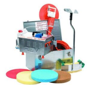 TAMPONE RICAMBIO SPUGNA MARRONE ø400 REV 4