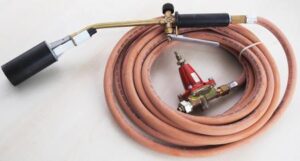 FIACCOLA PROF.50 CON TUBO ISO EN3821 REGOLATORE E ACCENSIONE PIEZOELETTR