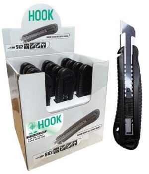 CUTTER HOOK PROF. LAMA NERA SK2 MM 25 IN BOX DA 12 PZ