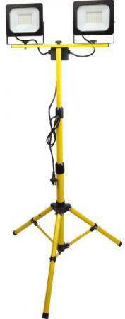 FARETTO LED 2X50W IP65 CON TREPPIEDE