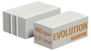 GASBETON EVOLUTION 500 60X25X5