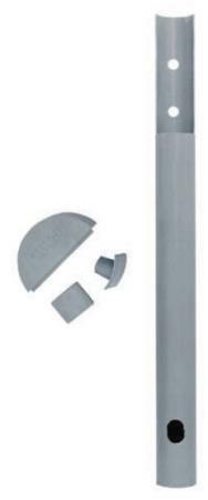 PALINA IN RESINA PER CASSETTE IN SMC ø120 H 140 CM