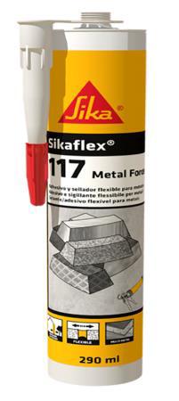 SILICONE SIKAFLEX-117 METAL FORCE RAME ML 290