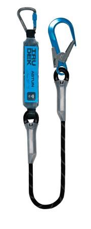 CORDINO MT 2,00 CON ASSORBITORE MOSCHETTONE E GANCIO PONTEGGIO