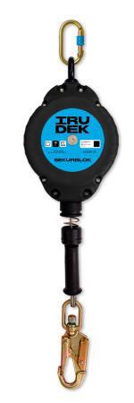 ANTICADUTA RETRATTILE MT 15,00 FUNE ACCIAIO