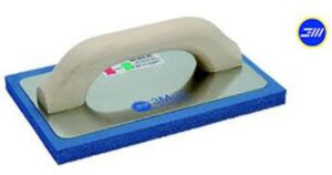 FRATTAZZO GOMMA SPUGNA BLU 25X10 BASE ALL. 3M