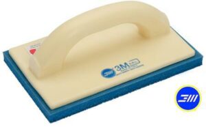 FRATTAZZO GOMMA SPUGNA BLU 40X7,5 BASE POLIUR. 3M
