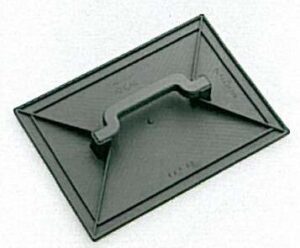 FRATTAZZO PLASTICA 30X42 MANICO DECENTRATO