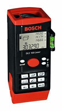 RILEVATORE DIST. LASER BOSCH DLE 150**