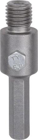 ADATTATORE ESAGONALE PER FORETTI M16 MM 80