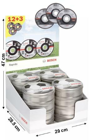 BOX DA 25 DISCHI TAGLIO INOX ø115X1,0 MM + 25 ø115X1,6 MM
