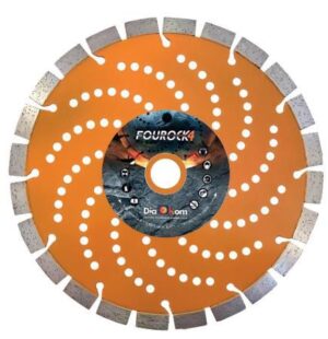 DISCO DIAM. ø230 SETTORI FOUROCK GOLD LINE