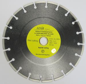 DISCO DIAM. ø400 LASER SETT.CEM.FRESCO-ASFALTO-DS570A