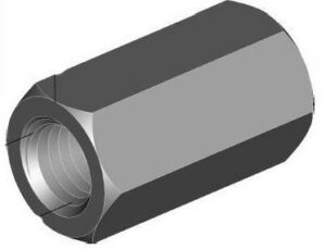 RACCORDO FILETTATO ZINCATO M10