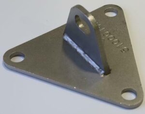 PIASTRA A MURO ACC. INOX AISI 304