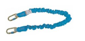 CORDINO ELASTICO MT 1,20/1,70 CON ASSORBITORE E 2 MOSCHETTONI