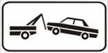 CARTELLO ZONA RIMOZIONE COATTA CM 50X25 MOD.II 6M