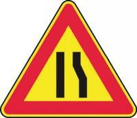 CARTELLO STRETTOIA DX LATO CM 90 FIG.II 386