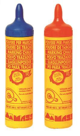 POLVERE TRACCIALINEE GR. 400 COLORE ROSSO