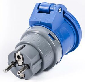 ADATTATORE SCHUKO/INDUSTRIALE 16A 230V VB-75000