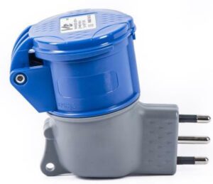 ADATTATORE IND. 2P+T 16A 230V CIVILE-CEE VB-73000