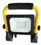 FARETTO LED 50W IP65 CON SUPPORTO E SPINA SCHUKO