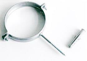 COLLARE ZINCATO ø80 MM CON TASSELLO
