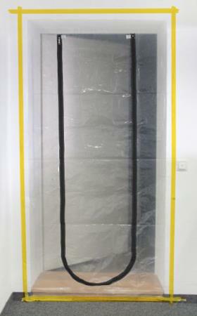 PROTEZIONE ANTIPOLVERE PER PORTA CM 212X112