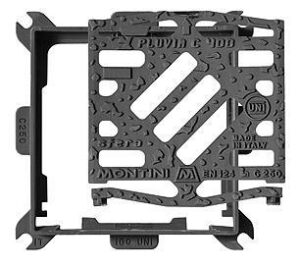 GRIGLIA GHISA SFER. PLUVIA LIGHT 300 B125